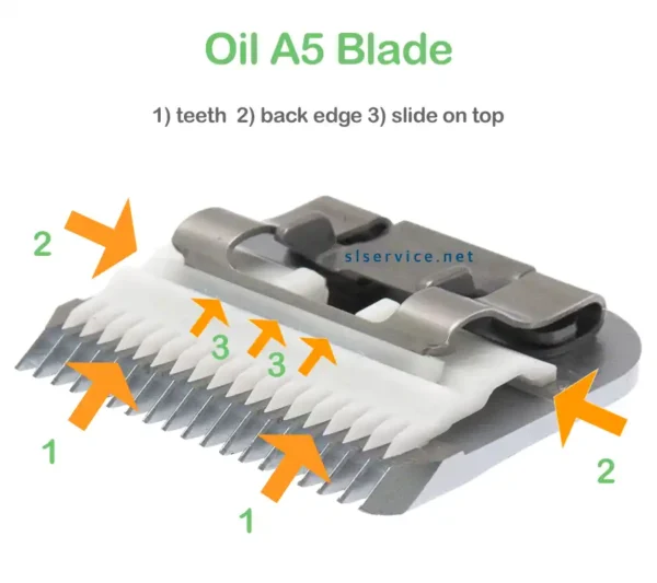 How to Oil A5 Clipper Blades